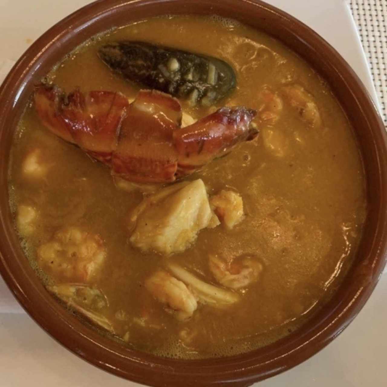 Cacerola de mariscos