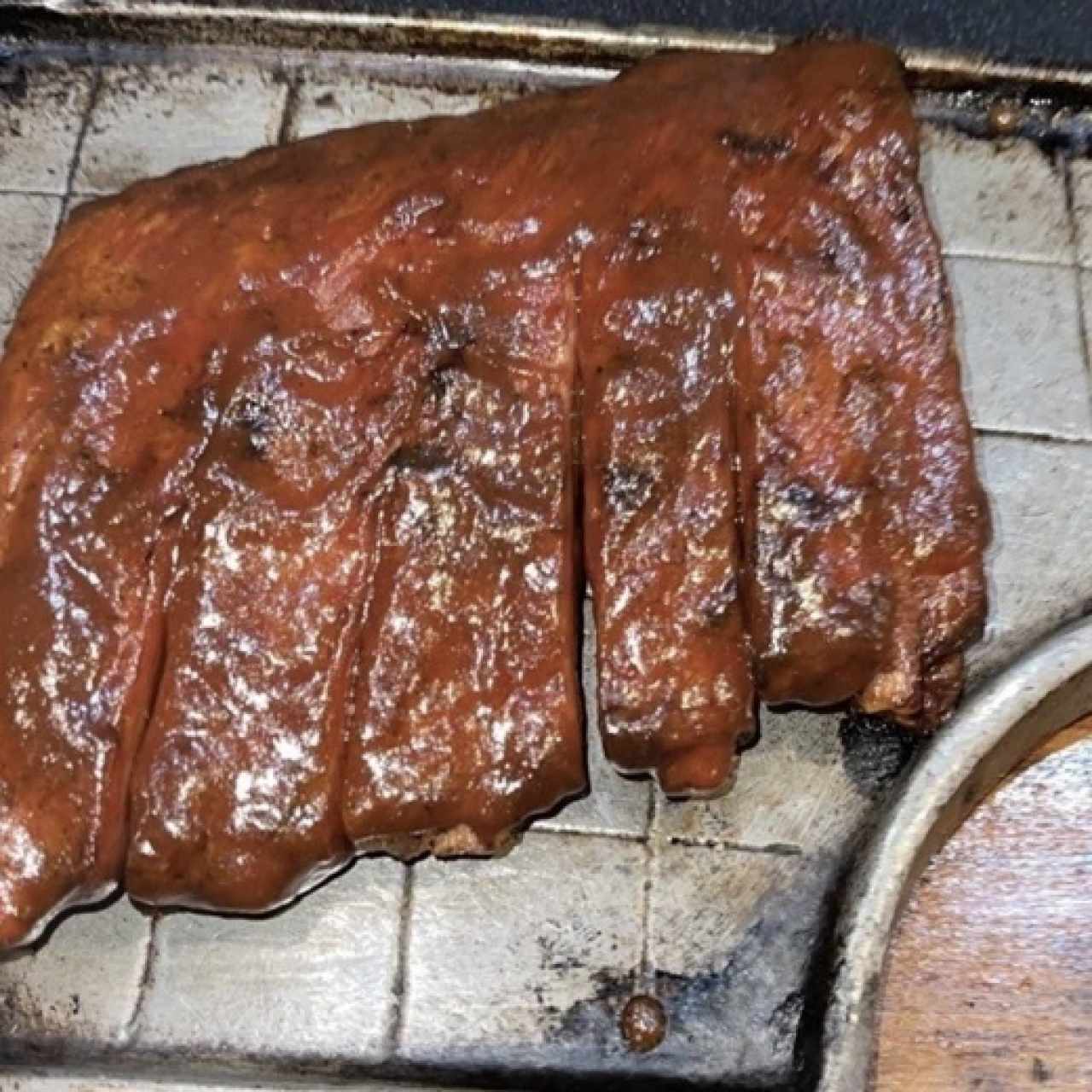 Costillas a la barbacoa