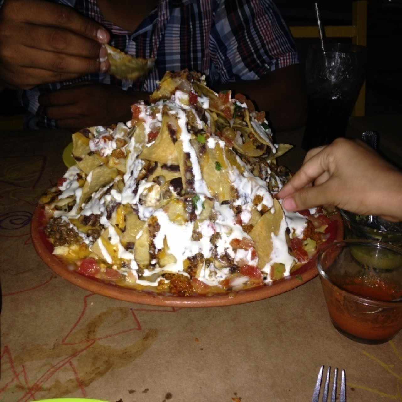 nachos de la abuela