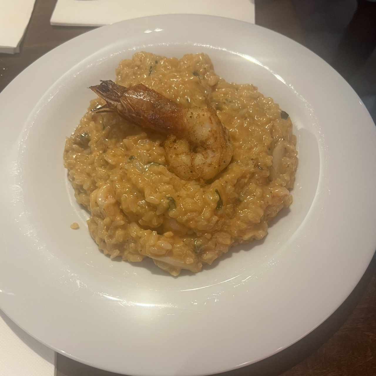 Rissotto de mariscos 