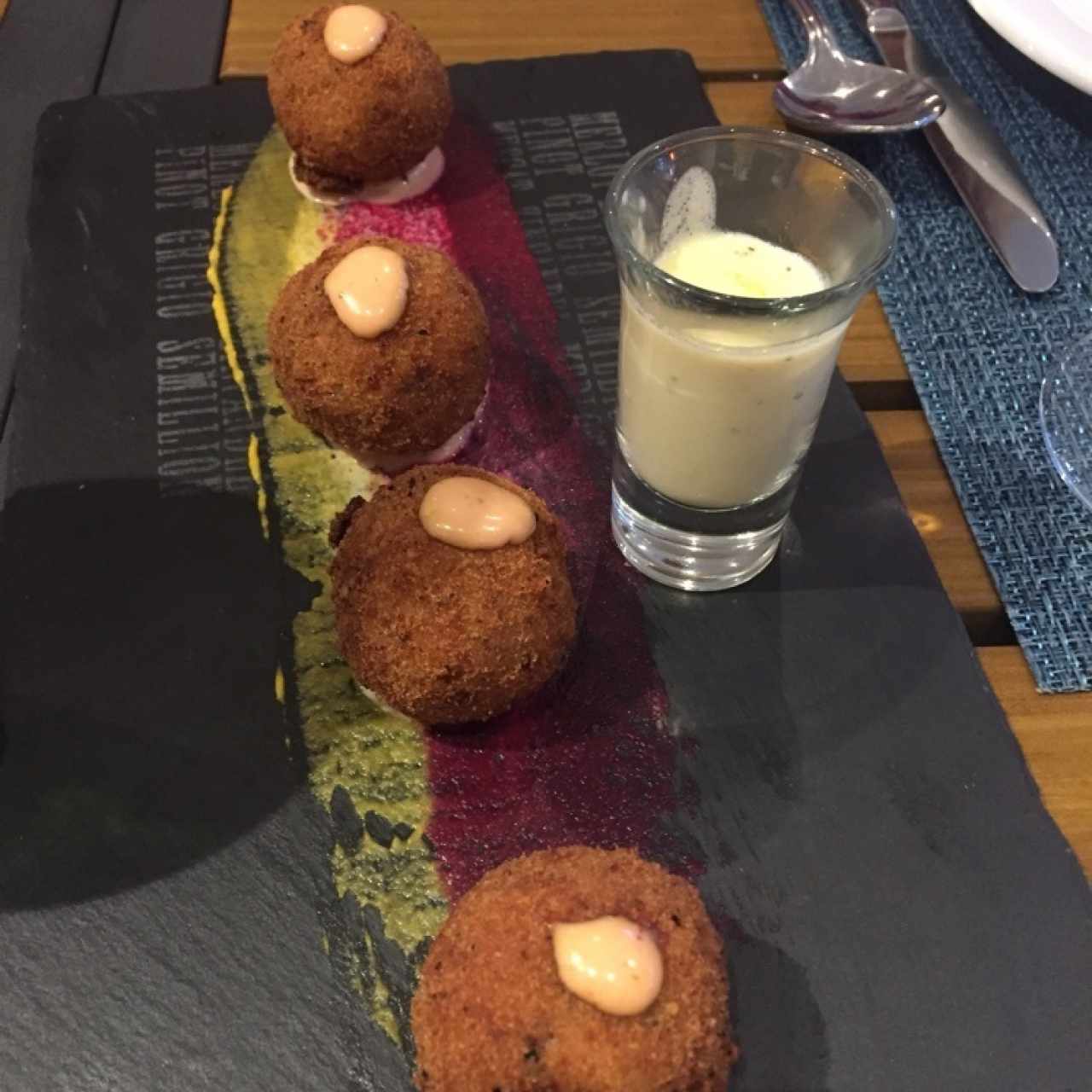 croquetas de Risotto deliciosas !!!