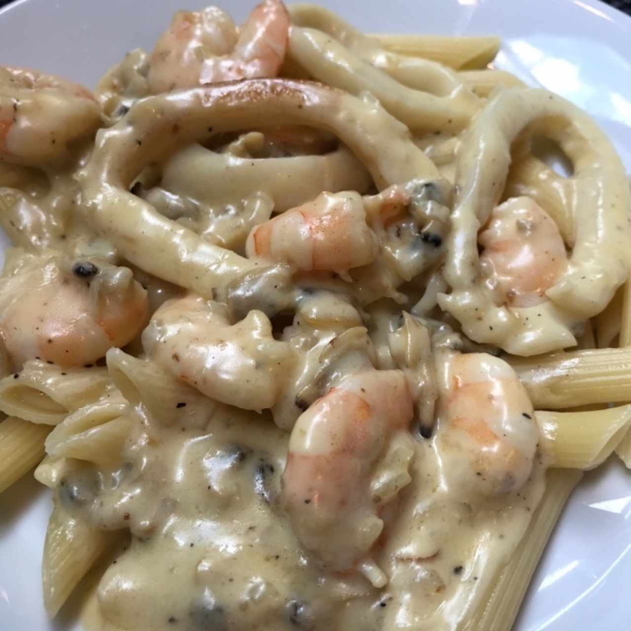 penne pescatore