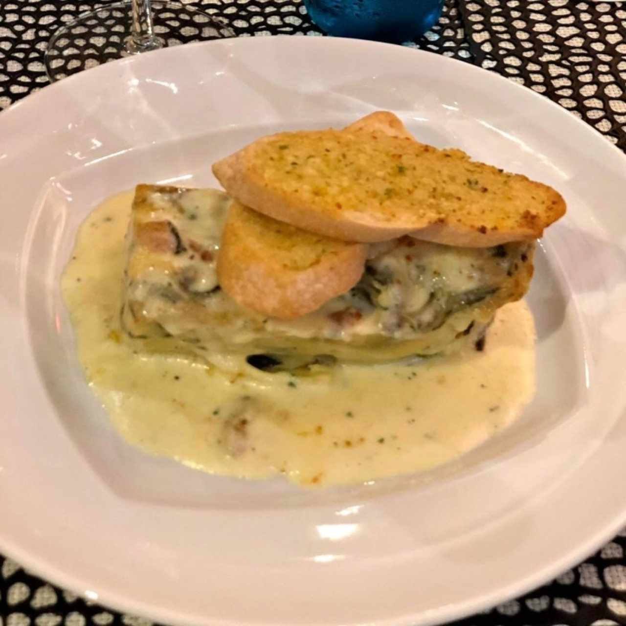 Lasagna de pollo 