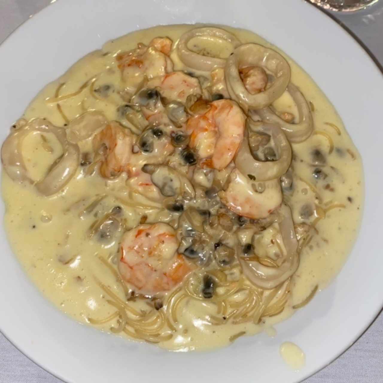 Pasta con pescatore