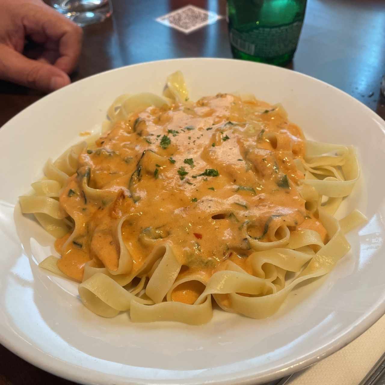 Spaguetti a la vodka 🤤excelente!!