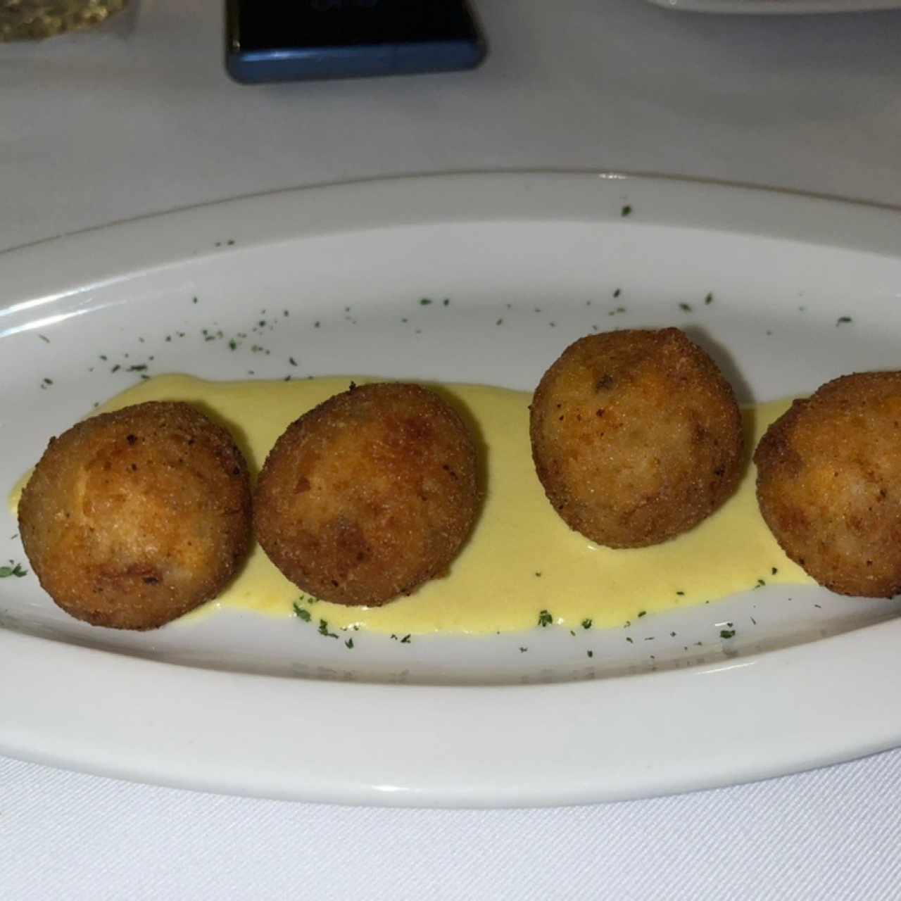 Croquetas de risotto 