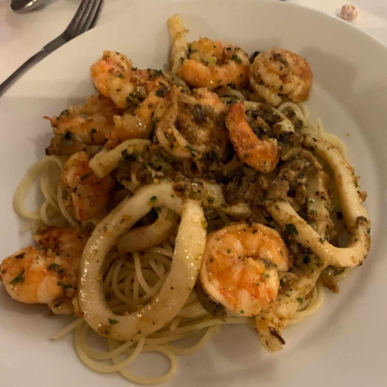 pasta mariscos