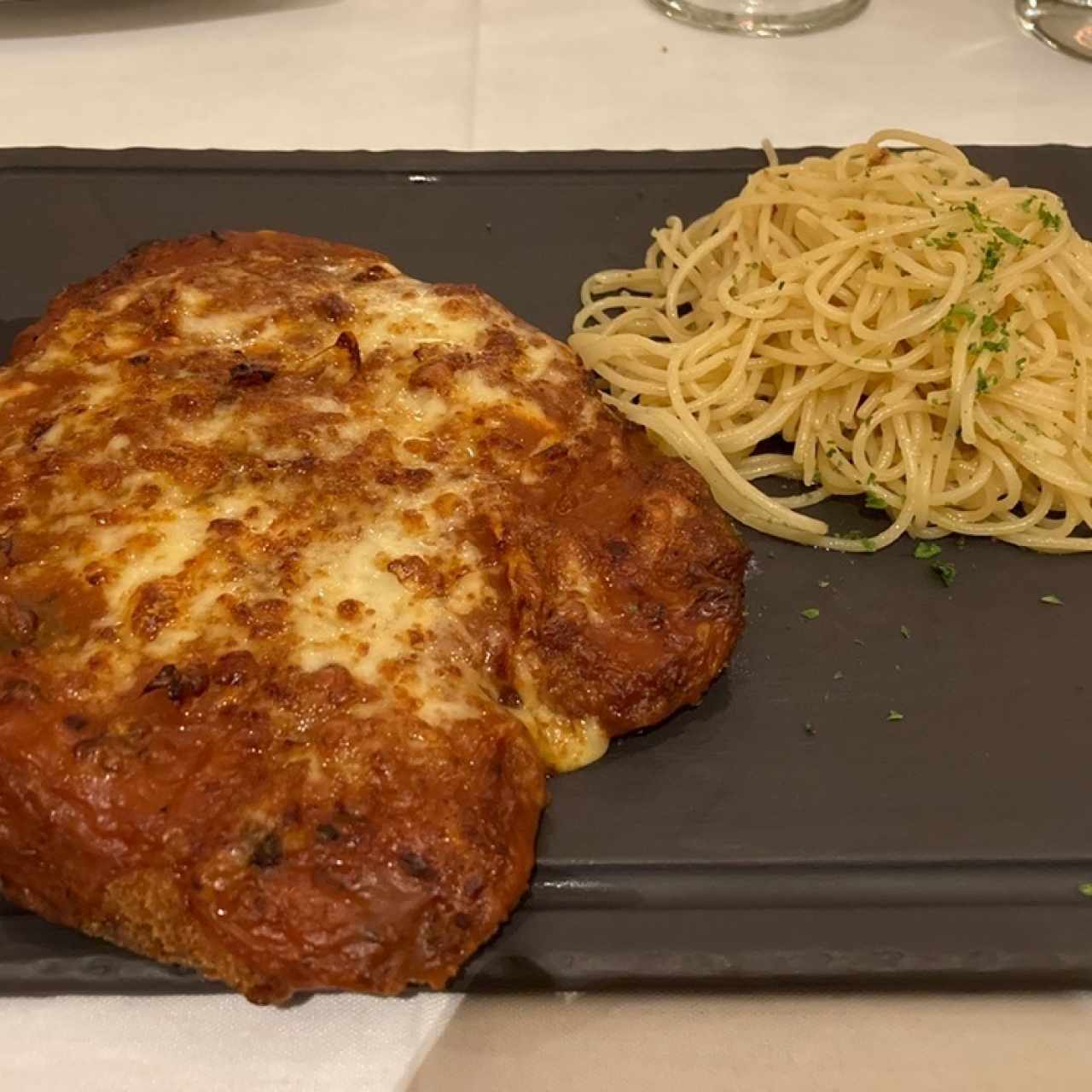 Pechuga de Pollo Parmesana