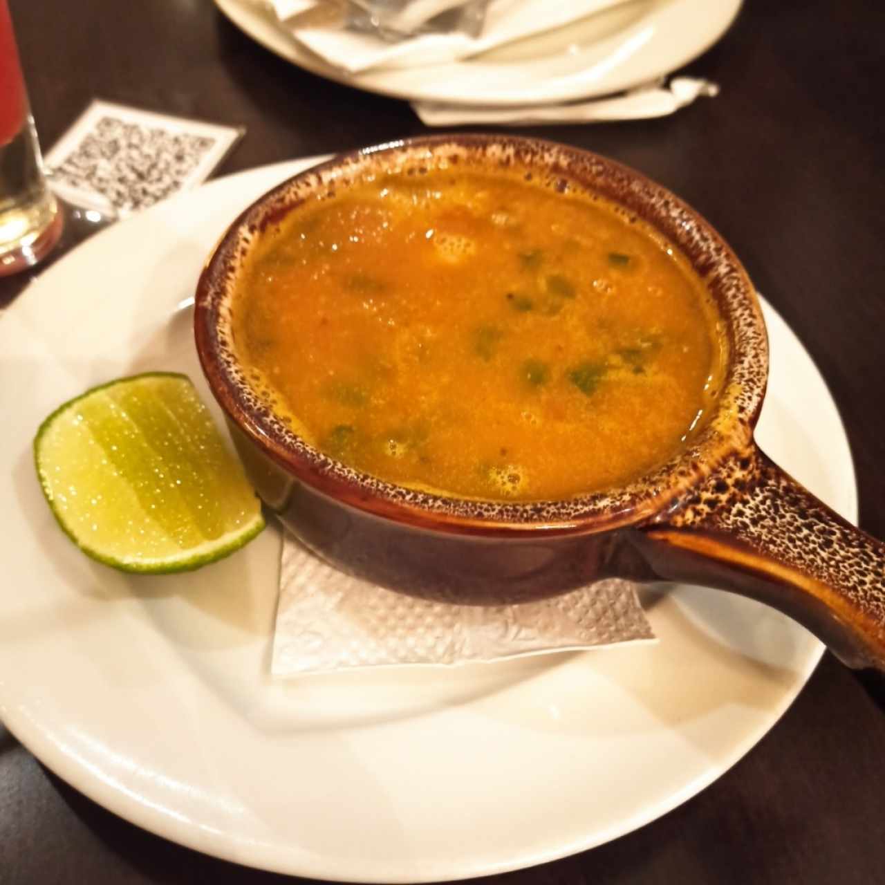 Sopa de mariscos 