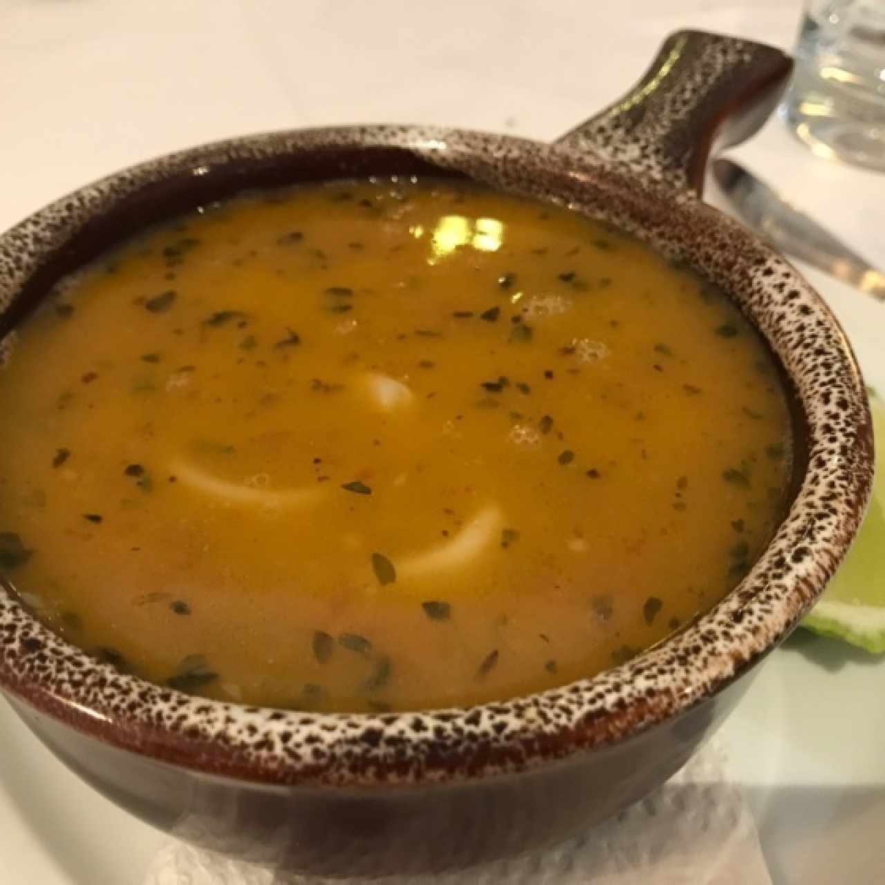 Sopa de mariscos