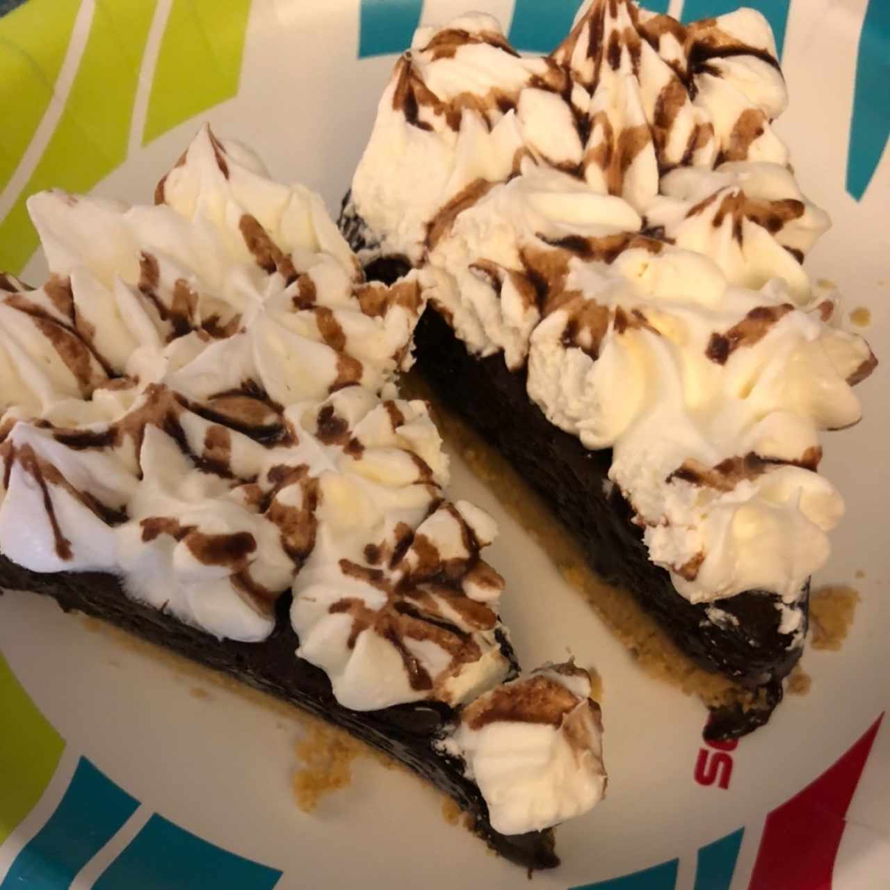 pie de chocolate