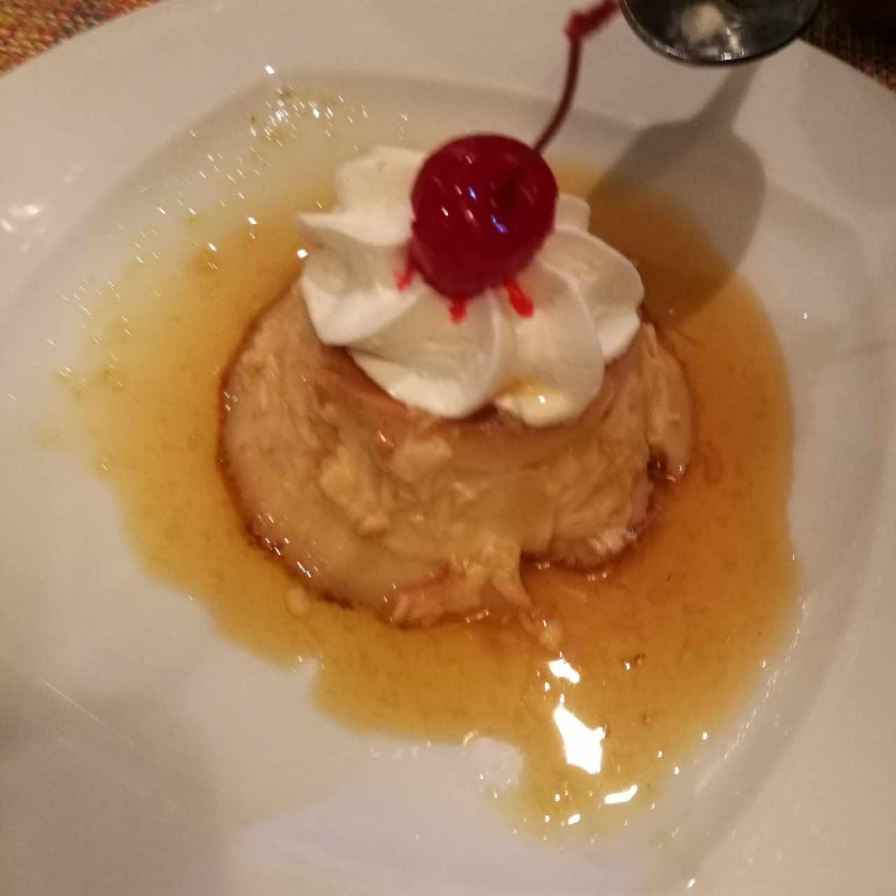 Flan de la casa