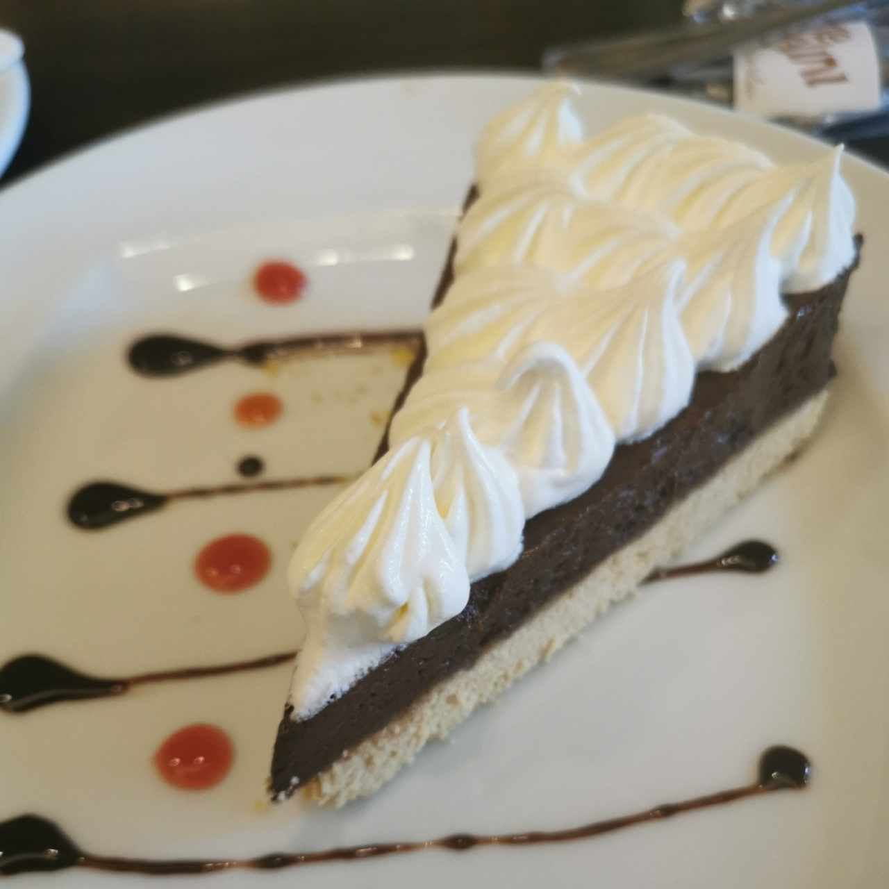 Pie de chocolate 