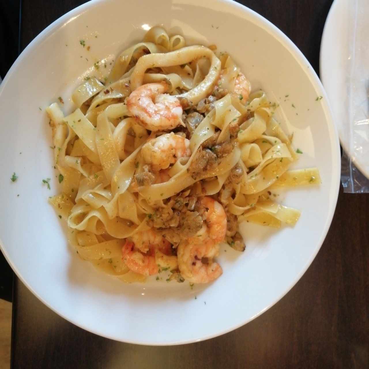 Pasta con mariscos