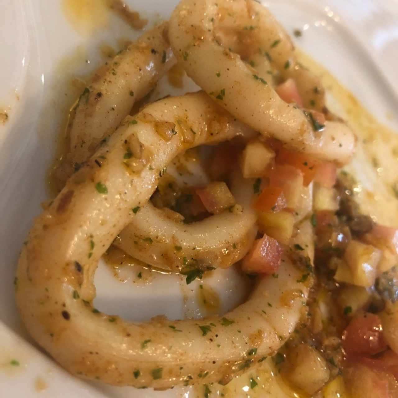 Calamares al Ajillo