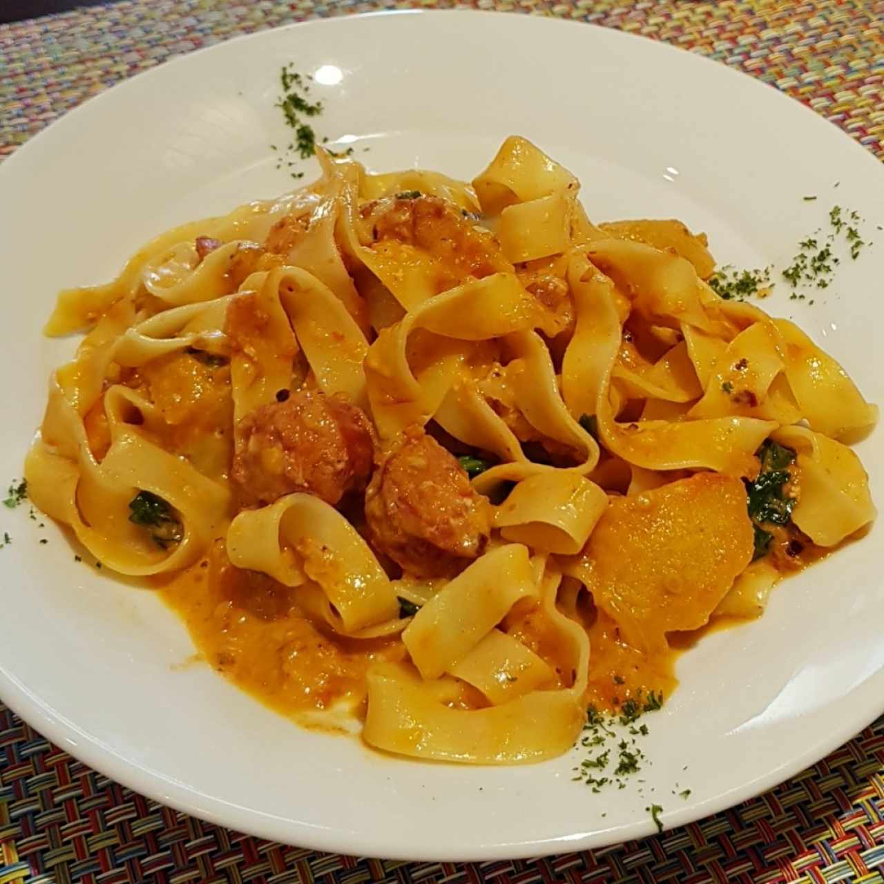 Fetuccini a la Boscaiola