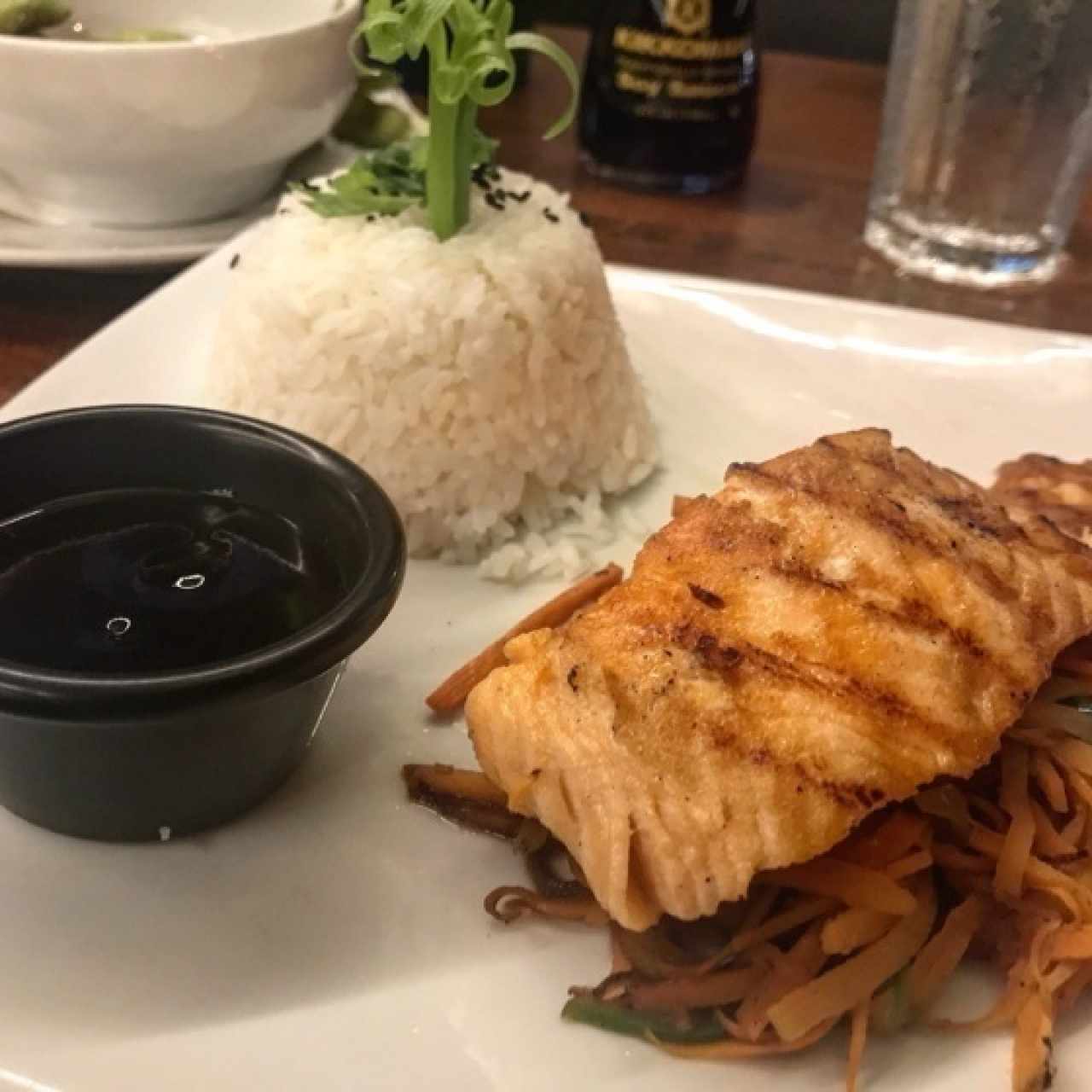 salmon teriyaki