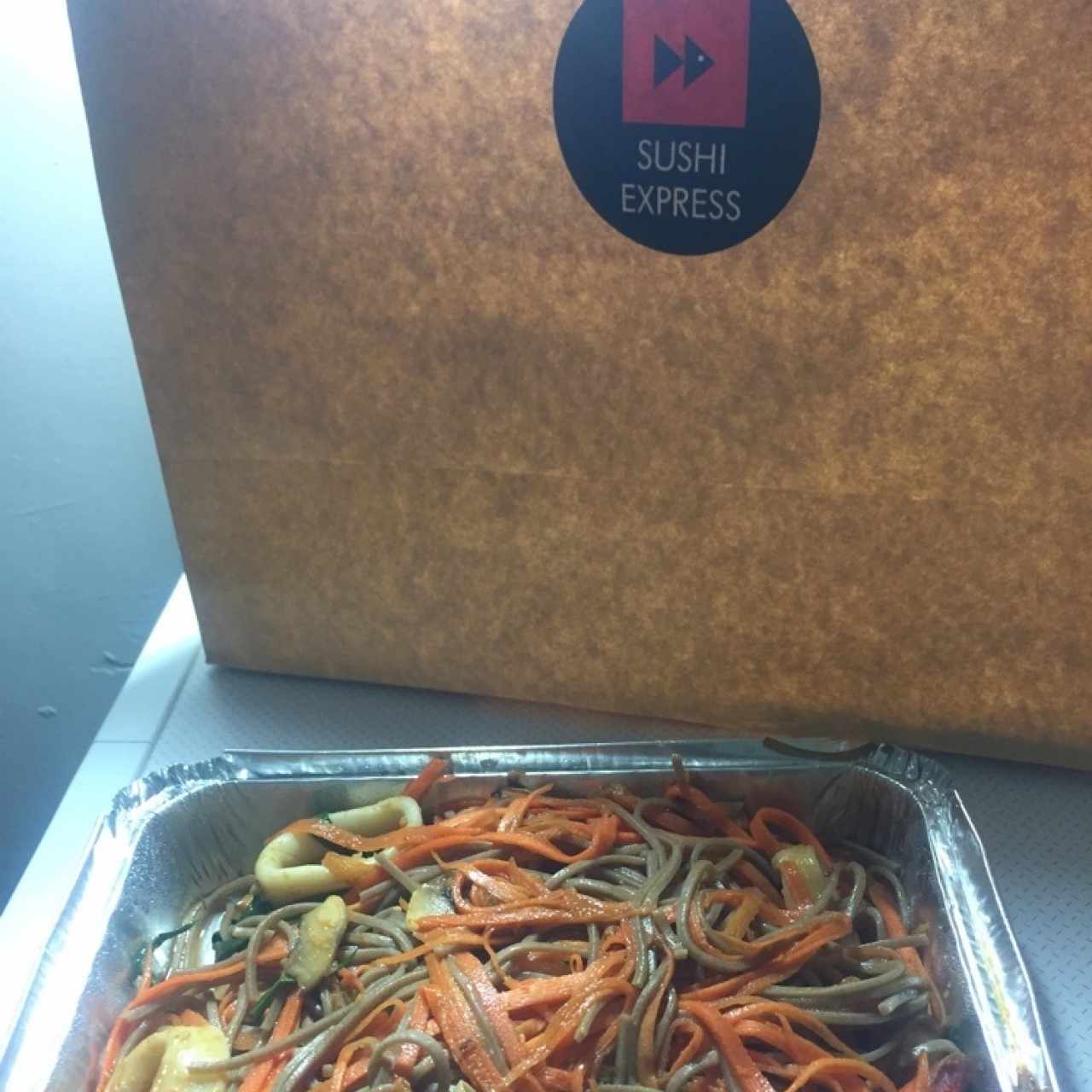 Pastas - Yakisoba con mariscos