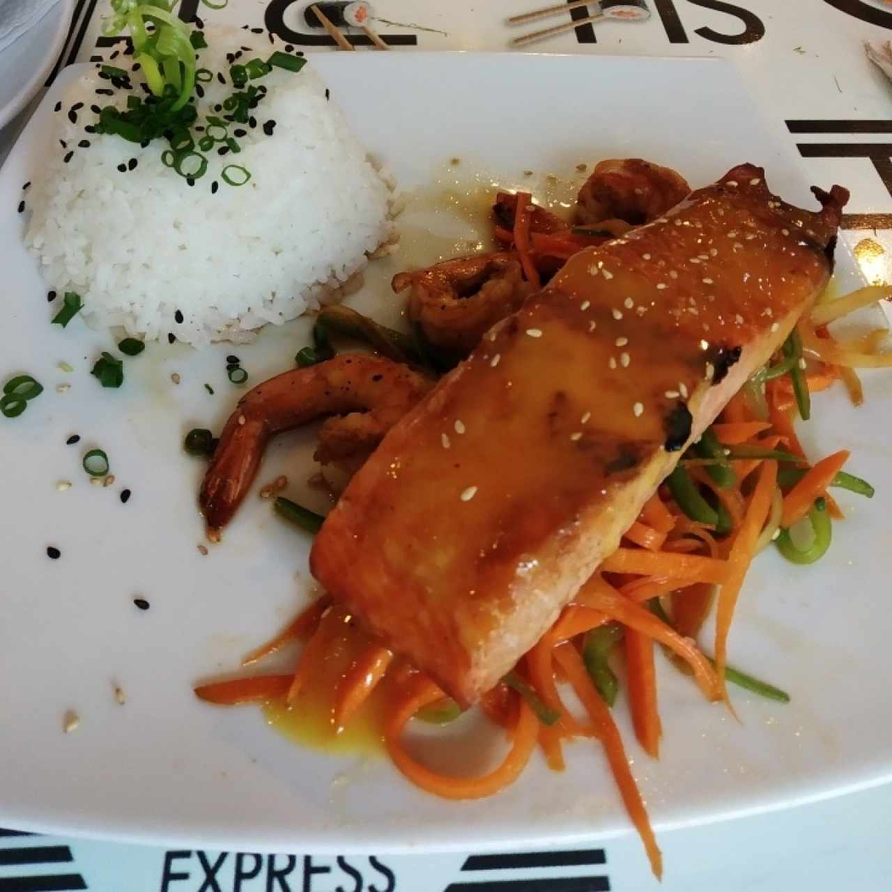 salmon con maracuyá