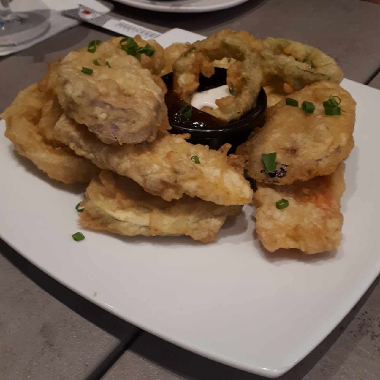 tempura de vegetales