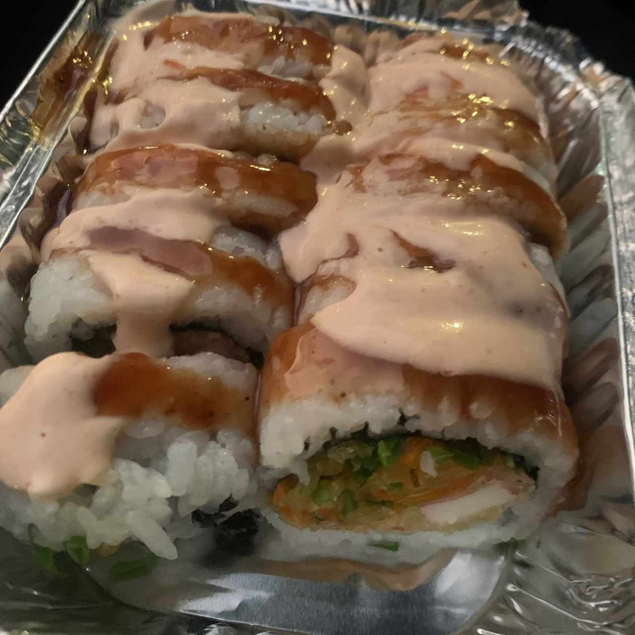 Cool crab roll