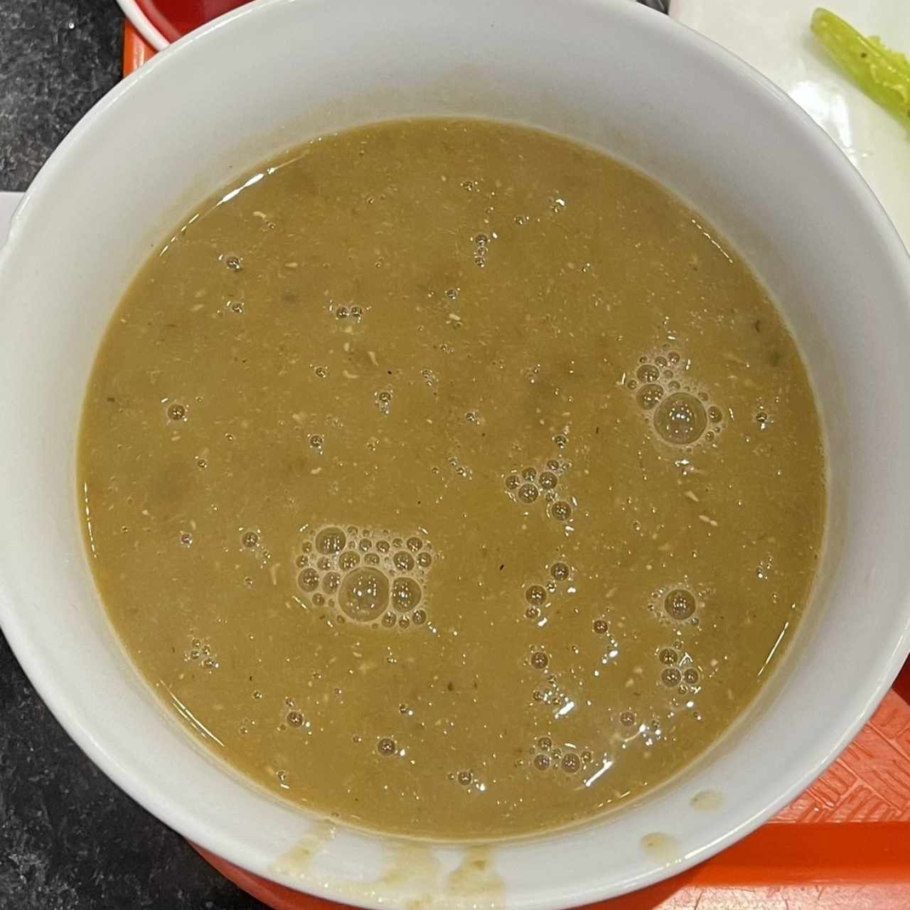 Sopa de lenteja