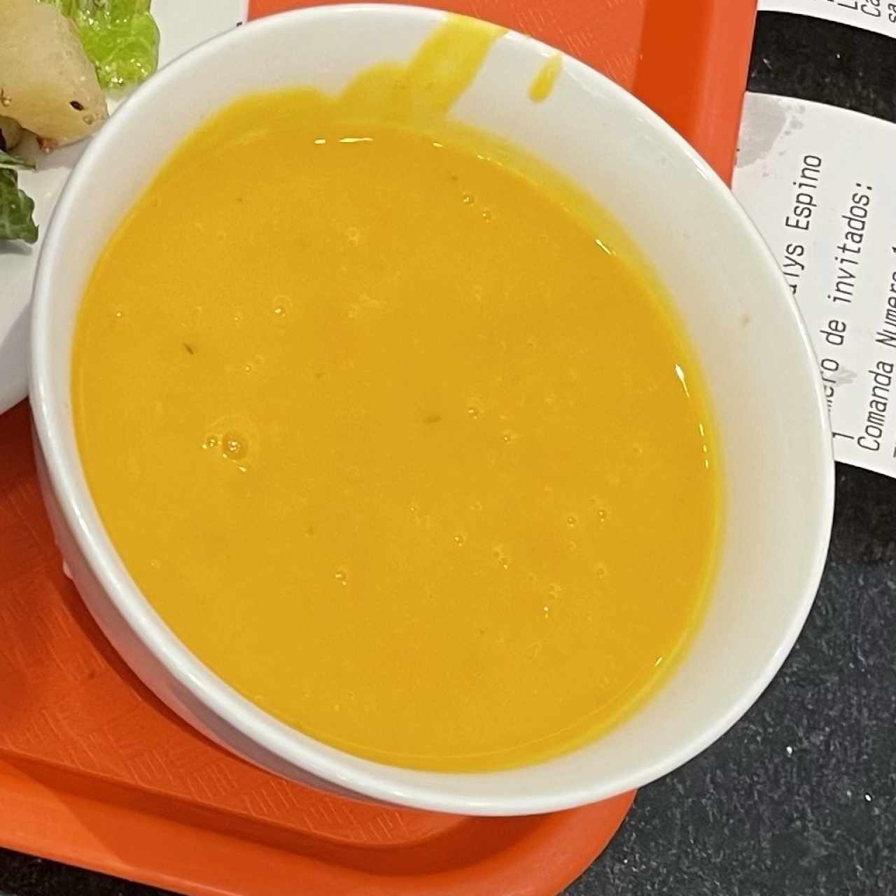 Sopa de zapallo