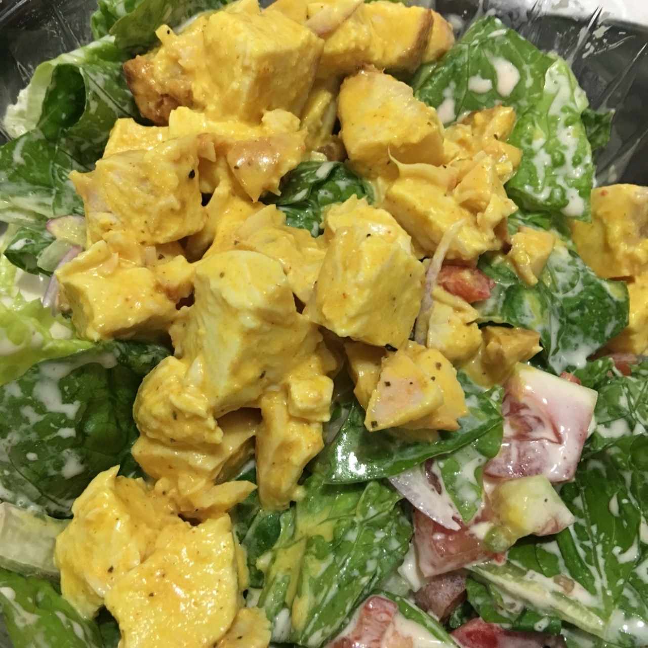 bombay chicken salad