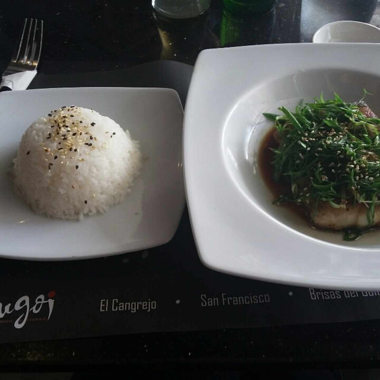 Thai - Corvina al cebollín