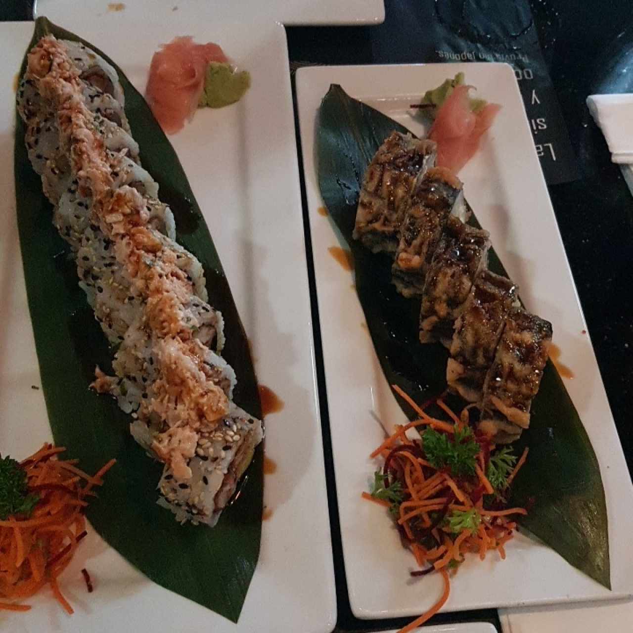 Arigato y Tiger rolls