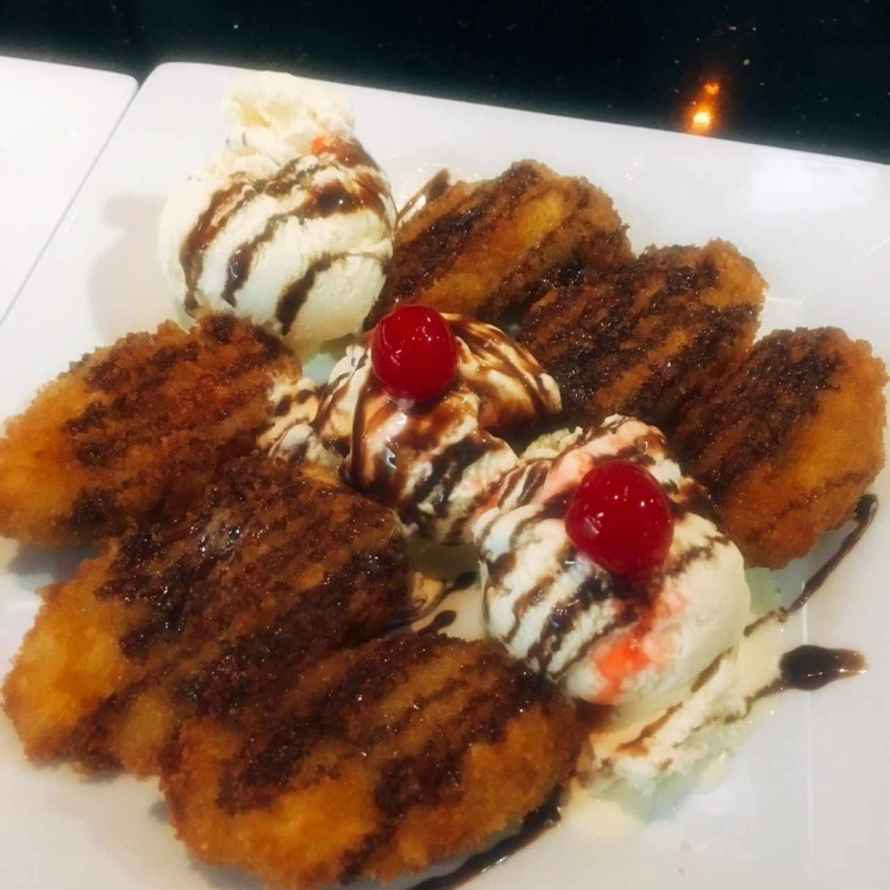 Postres - Banana Tempura