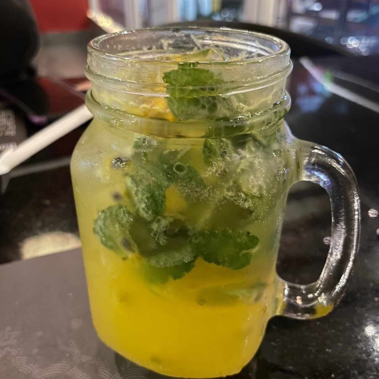 Mojito de maracuyá