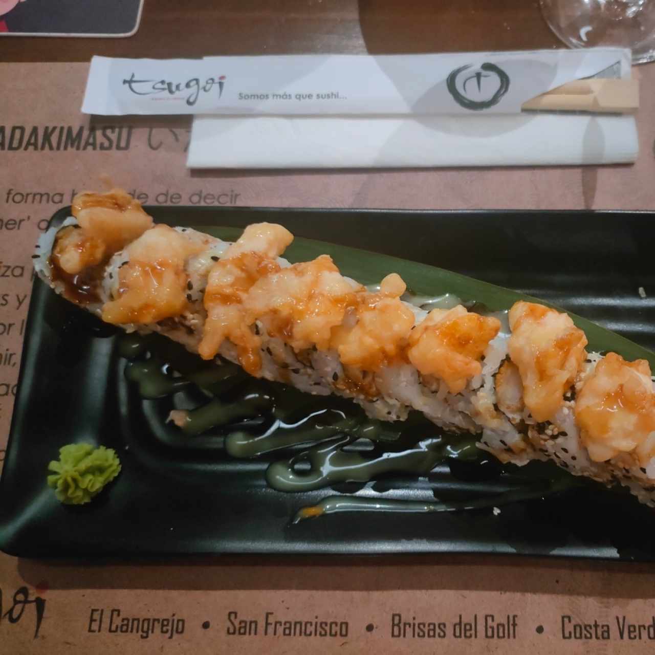 Rolls Especiales - Ebi rock. Delicioso