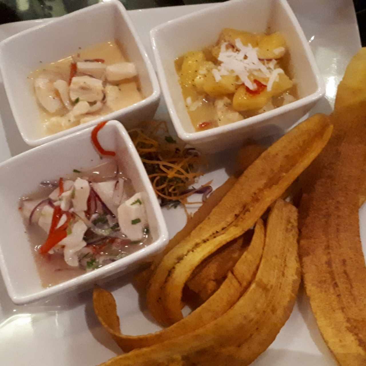 degustación de ceviches