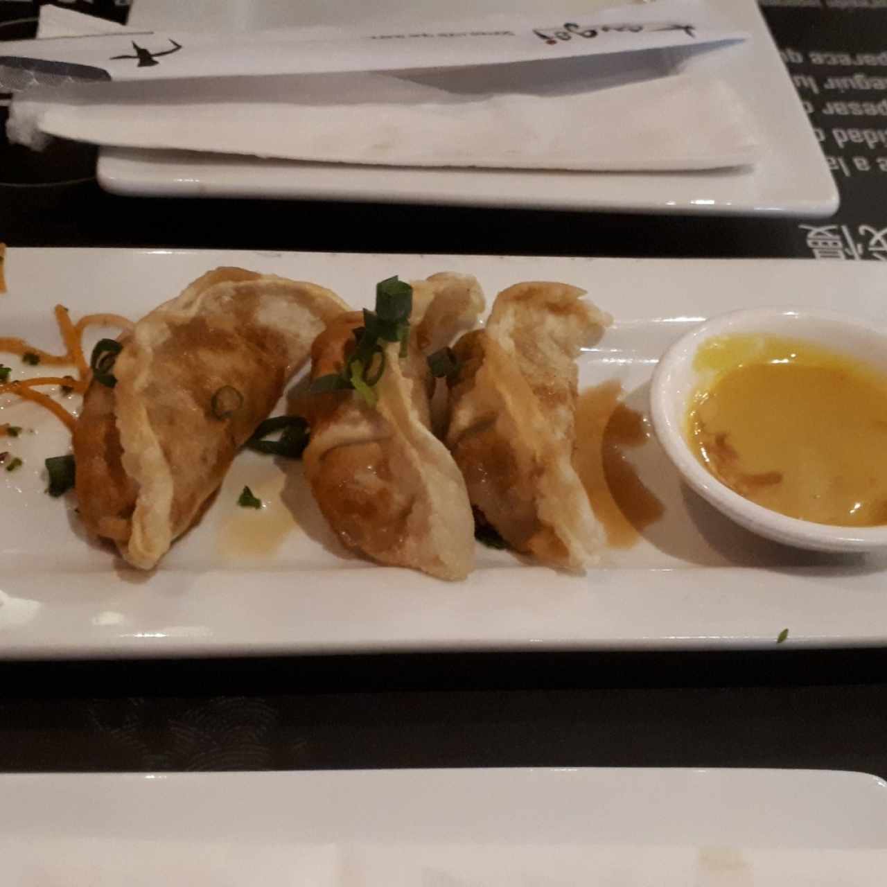 Empanadas de entrada, son 5 ( no recuerdo el nombre)