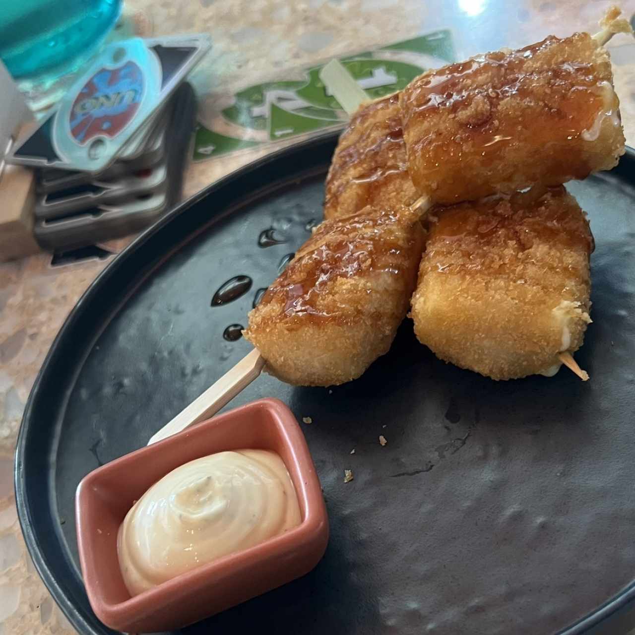 Entradas - Brochetas de Queso