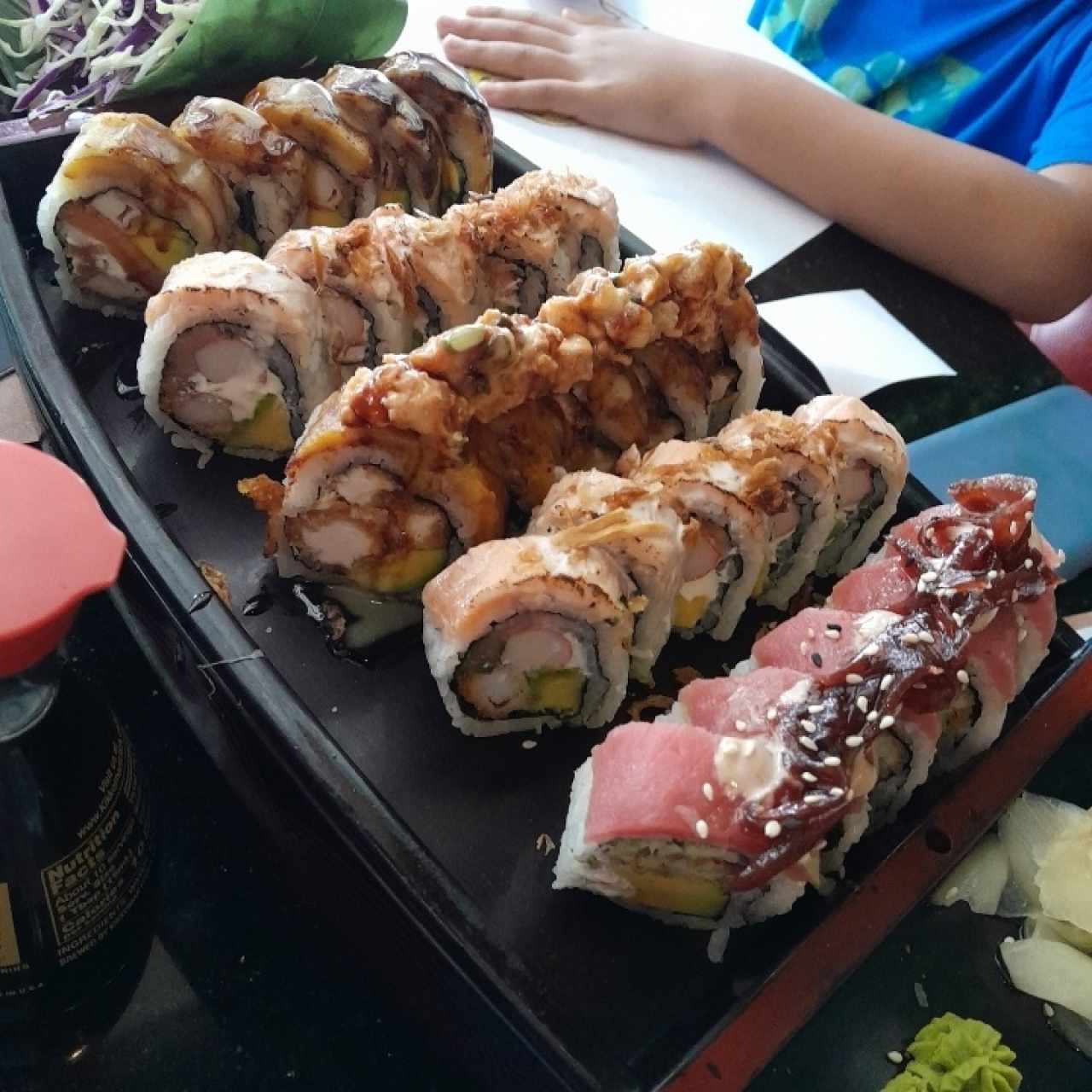 el barco de sushi variados a tu elección 