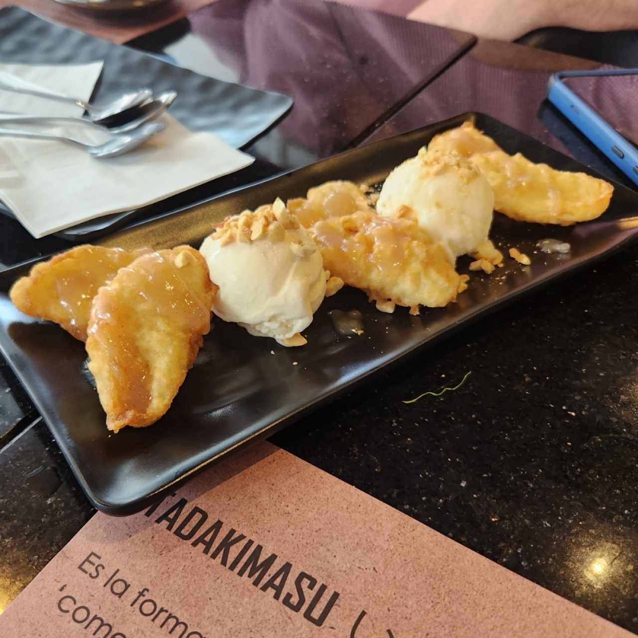 Postres - Banana Tempura