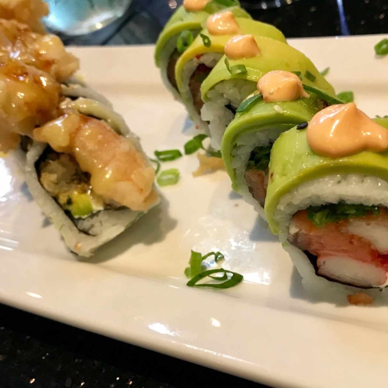 Evi Roll & Dragon Roll