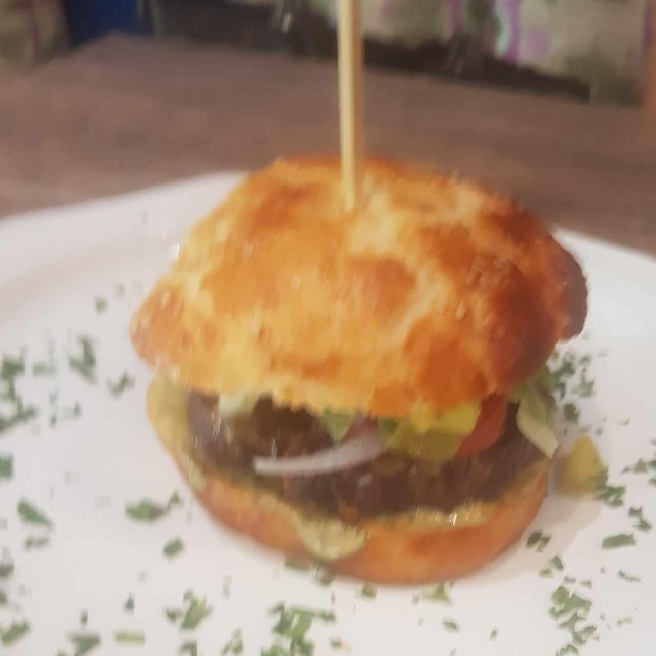 Burger de cordero