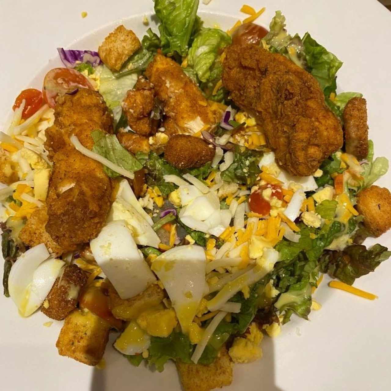 Ensalada con pollo 