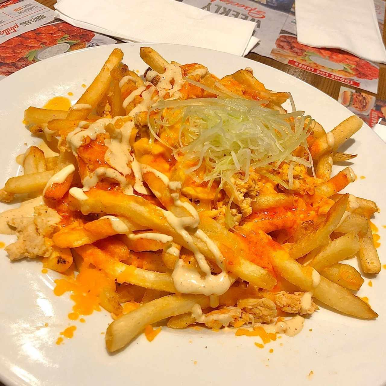 Loaded Buffalo Fries