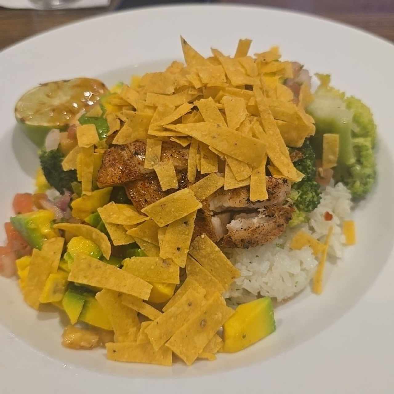 bowl de pollo