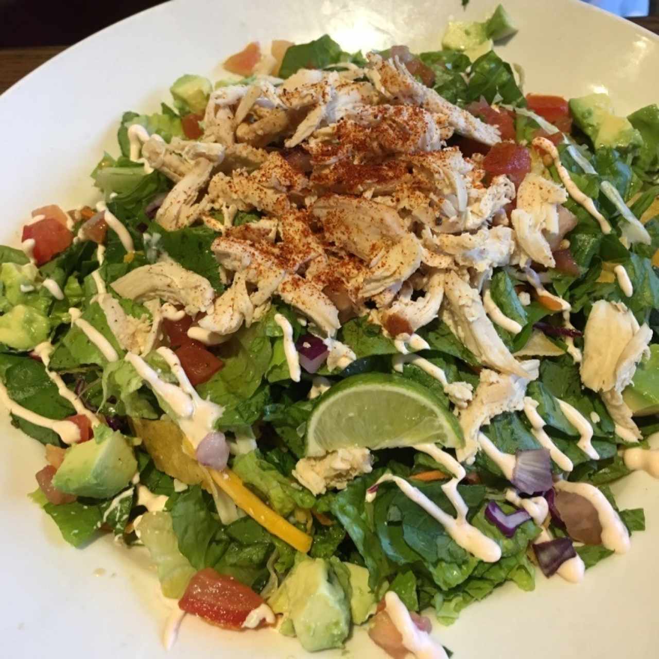 Chipotle Yucatán chicken salad