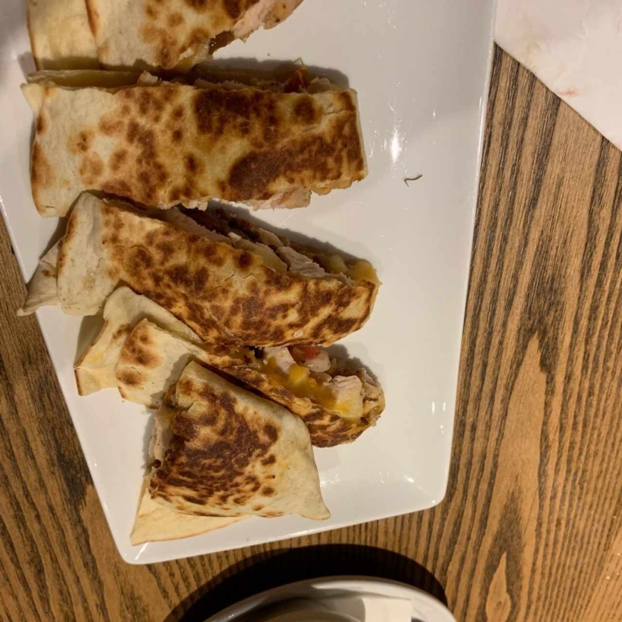 quesadillas