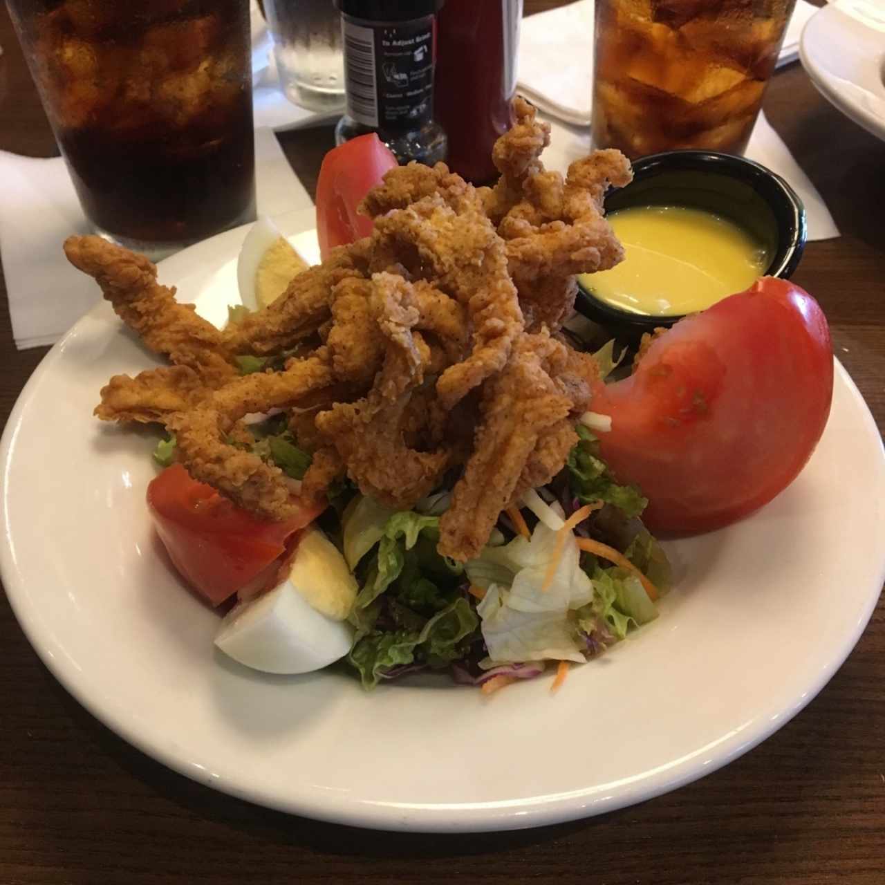 pollo cajun salad