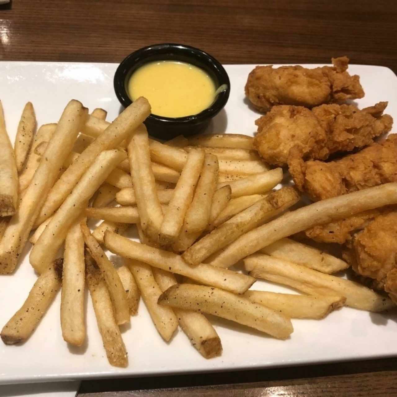 chicken fingers & friday fries 🍟