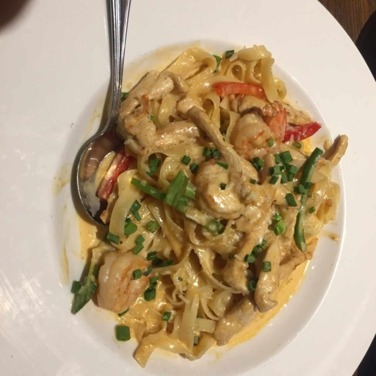 Canjun Shrimp Chicken Pasta