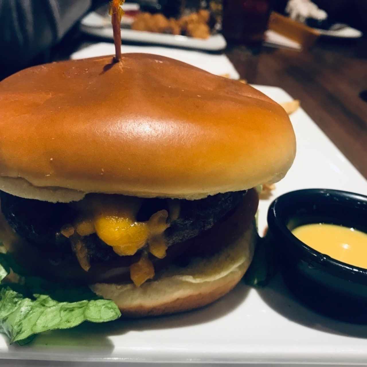 Burger de menú lunch