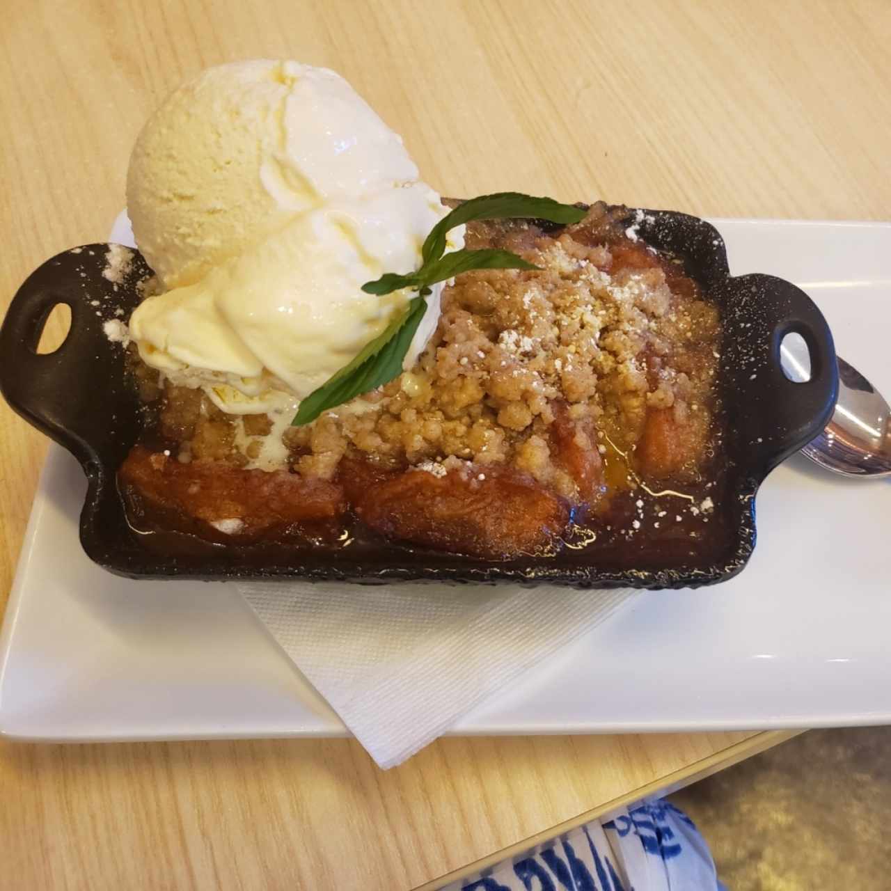 STRUDEL APPLE PIE CON HELADO